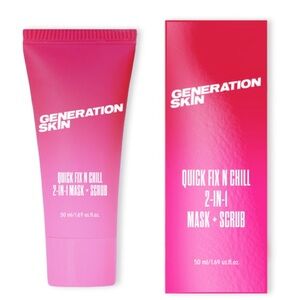 Generation Skin Quick Fix N Chill 2-in-1 Mask + Scrub - Pink